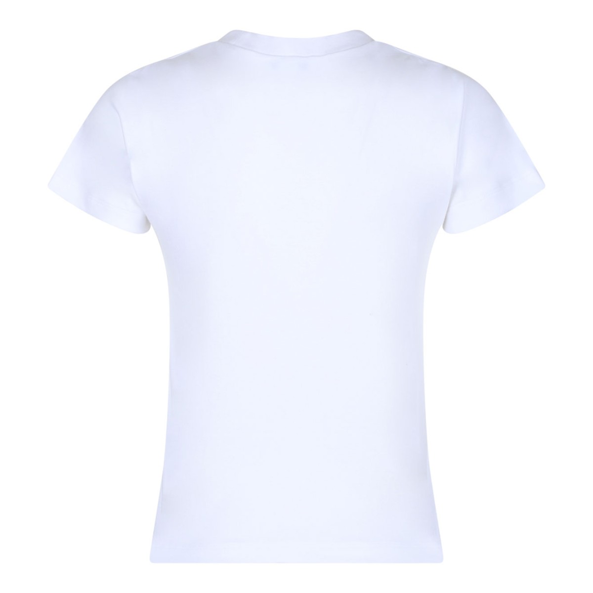 White Cut & Sew T-Shirt