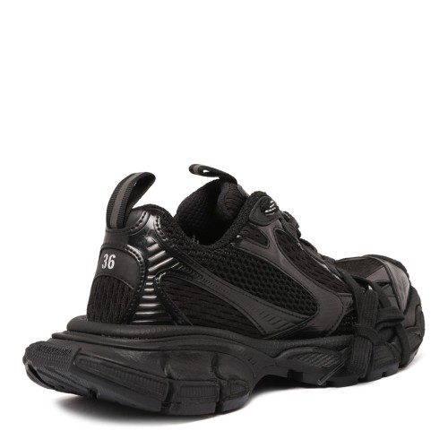 Black 3XL Sneakers With Inserts