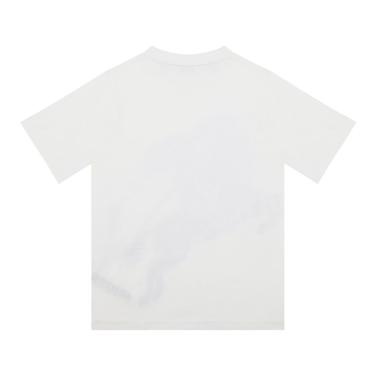 White Logo Print T-Shirt