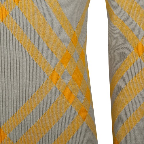 Checked Wool Blend Jumper