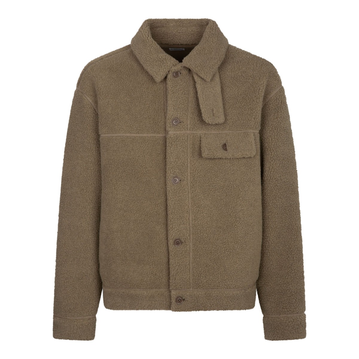 Beige Fleece Shirt
