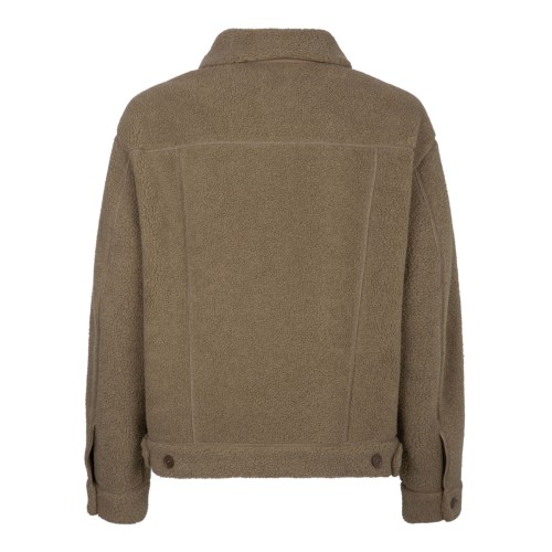 Beige Fleece Shirt