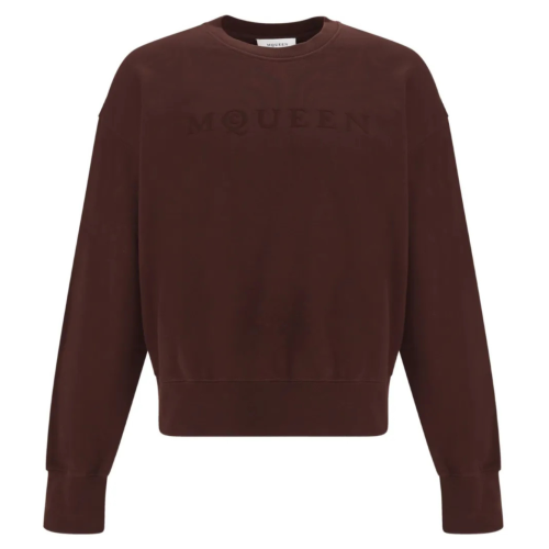 Madder Tonal Sweatshirt With Logo Print