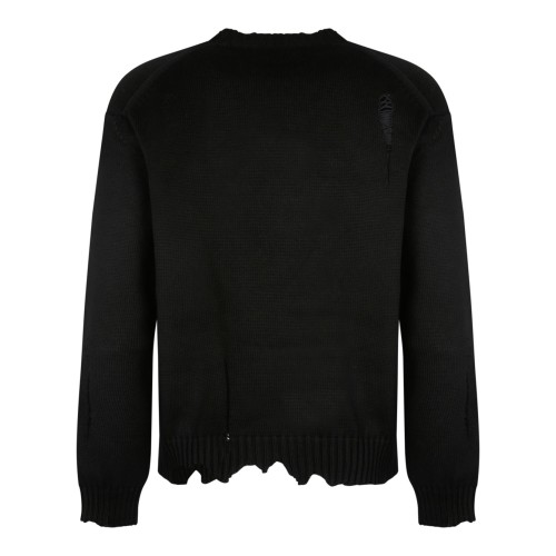 Black Skull Crew-Neck Jumper 2