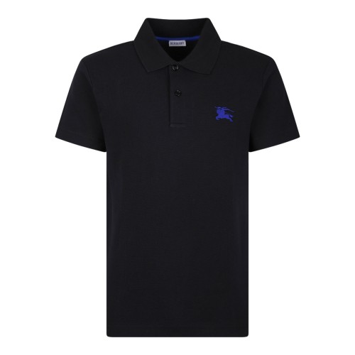 Black EKD-Embroidered Polo Shirt