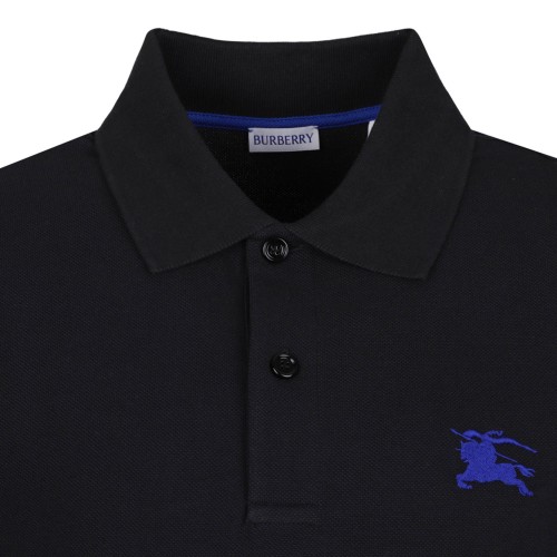 Black EKD-Embroidered Polo Shirt