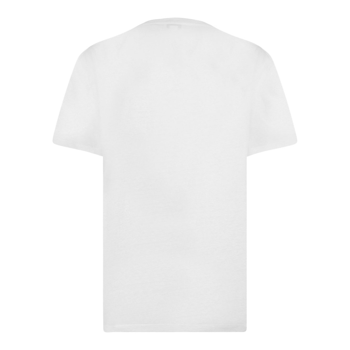 White Flocked Logo T-Shirt
