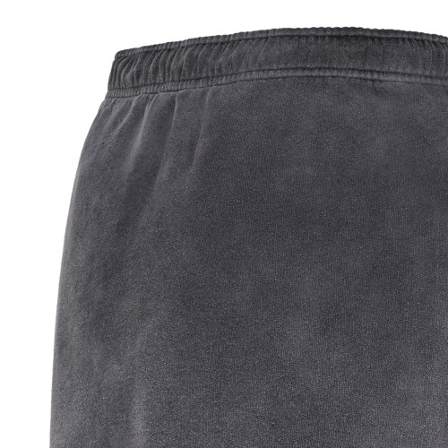 Washed Caviar Cotton Mini Skirt