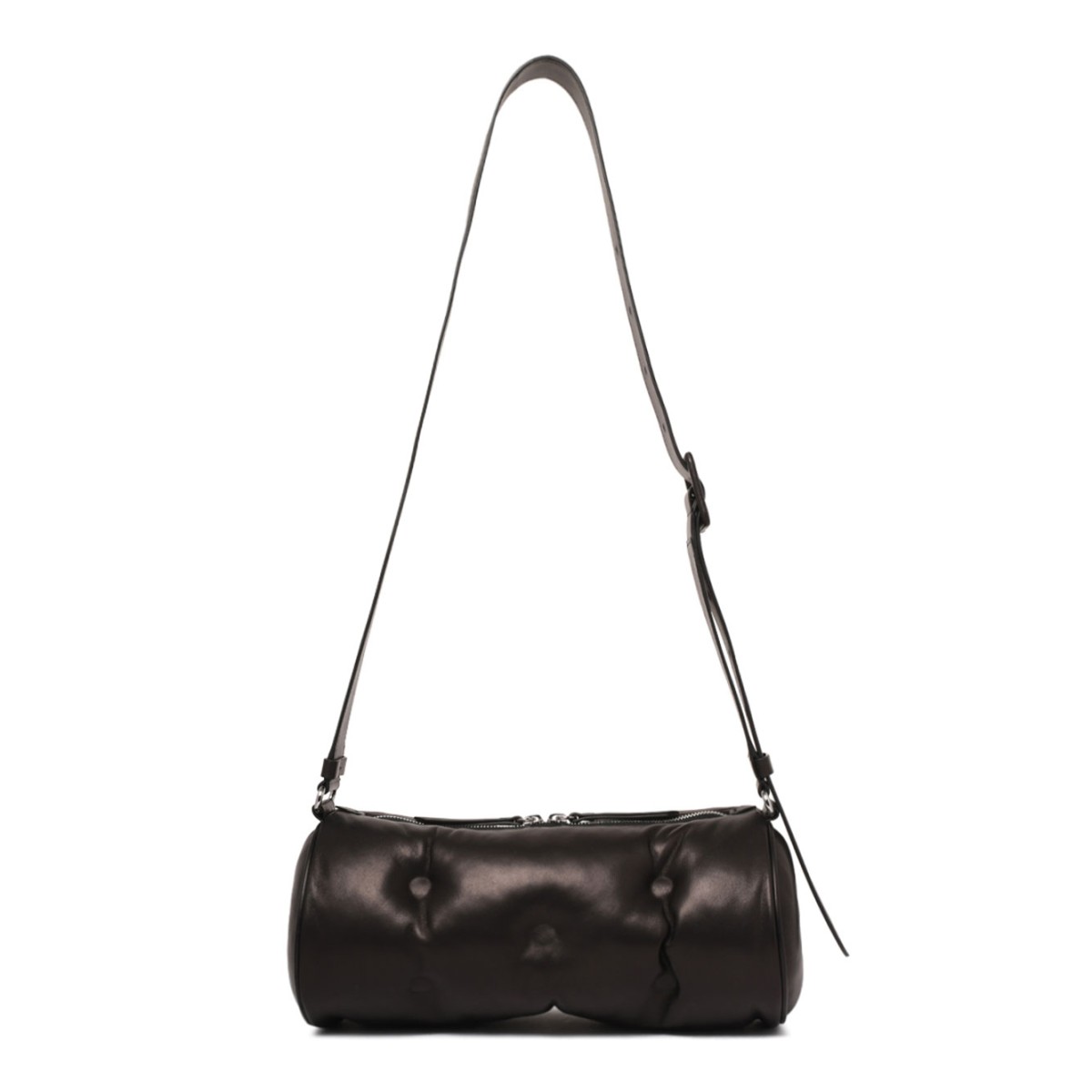 Black Glam Slam Pillow Shoulder Bag