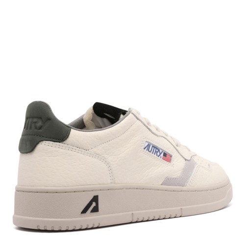 Medalist White Logo Sneakers