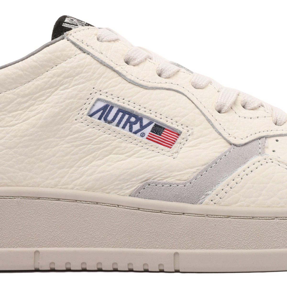 Medalist White Logo Sneakers