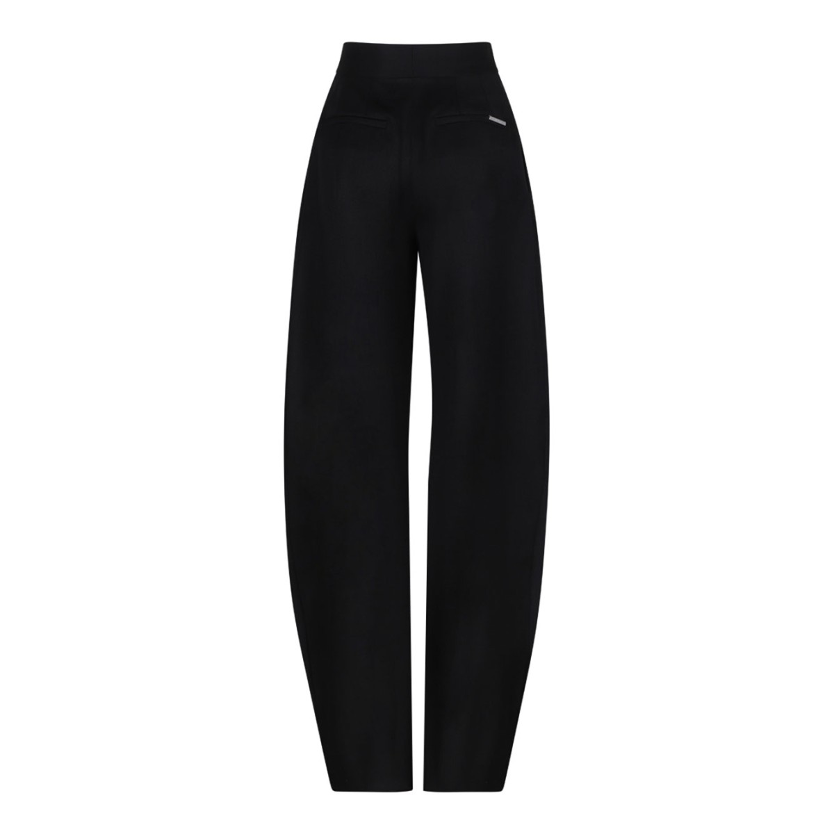 Black Pleated Trousers