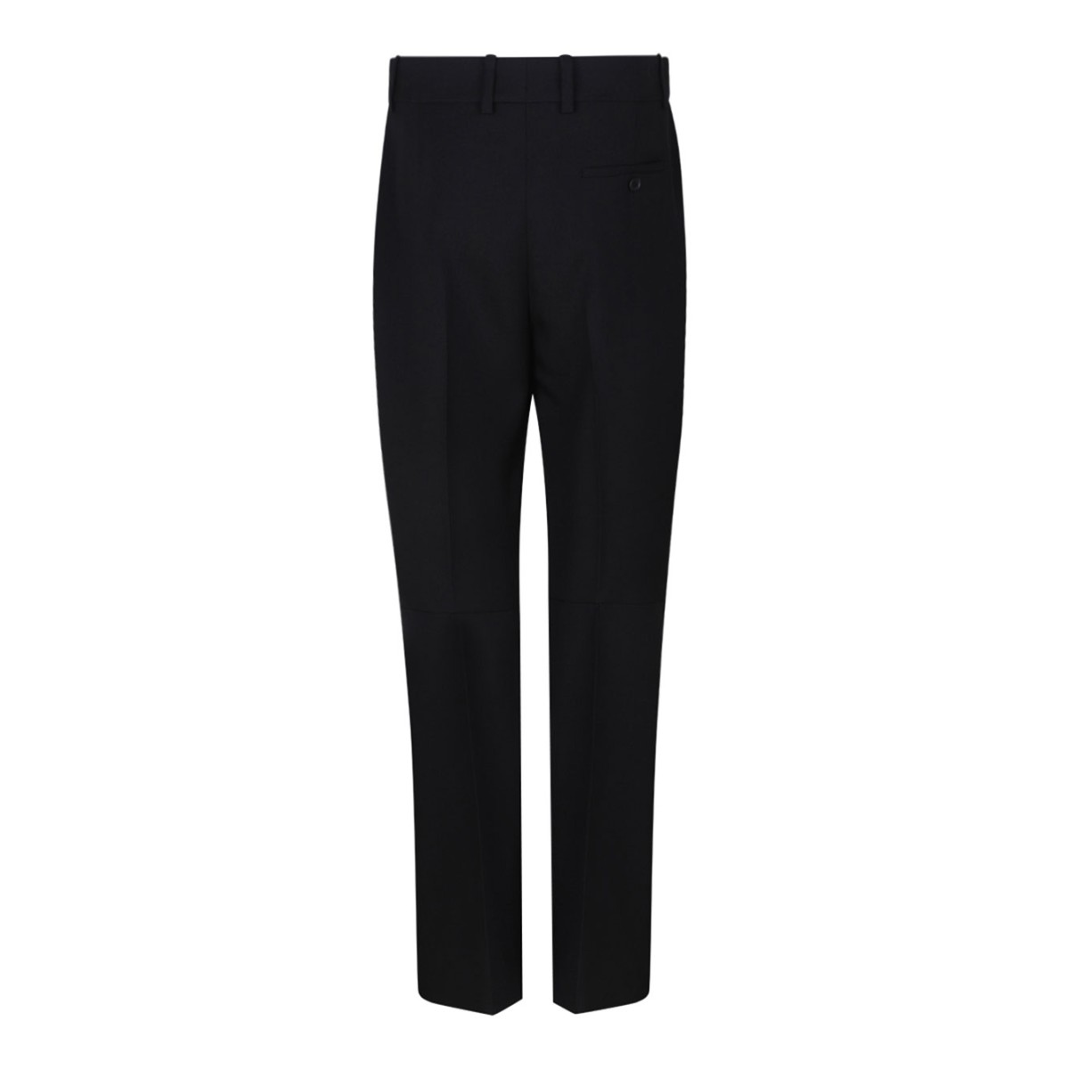 Black Flare Kick Trousers