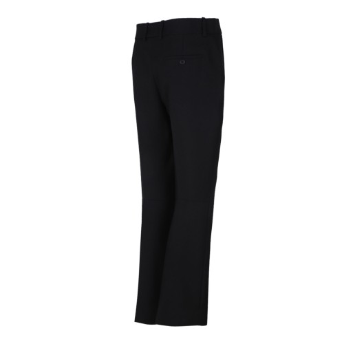 Black Flare Kick Trousers