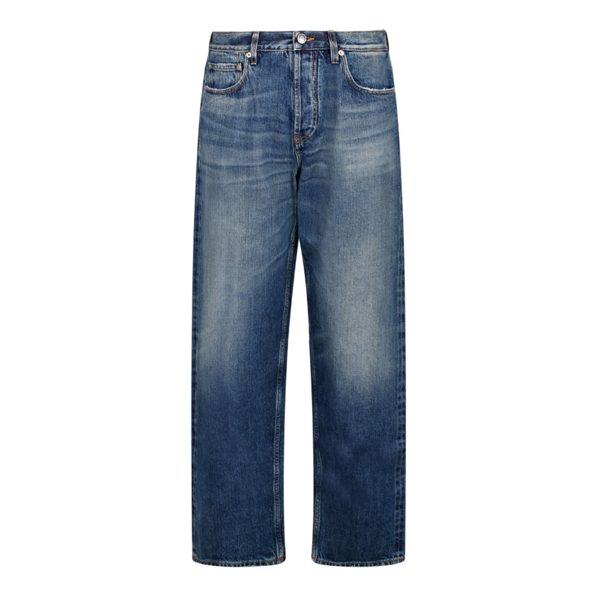 Blue Loose Fit Jeans