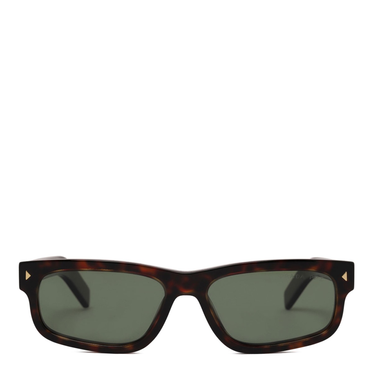 Brown Rectangular Sunglasses