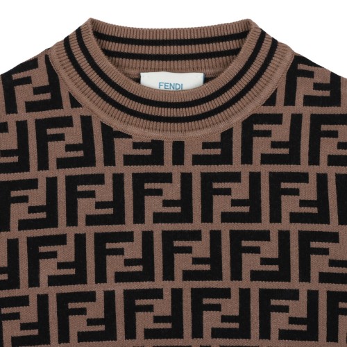 Fendi Kids Pumpkin Sweater