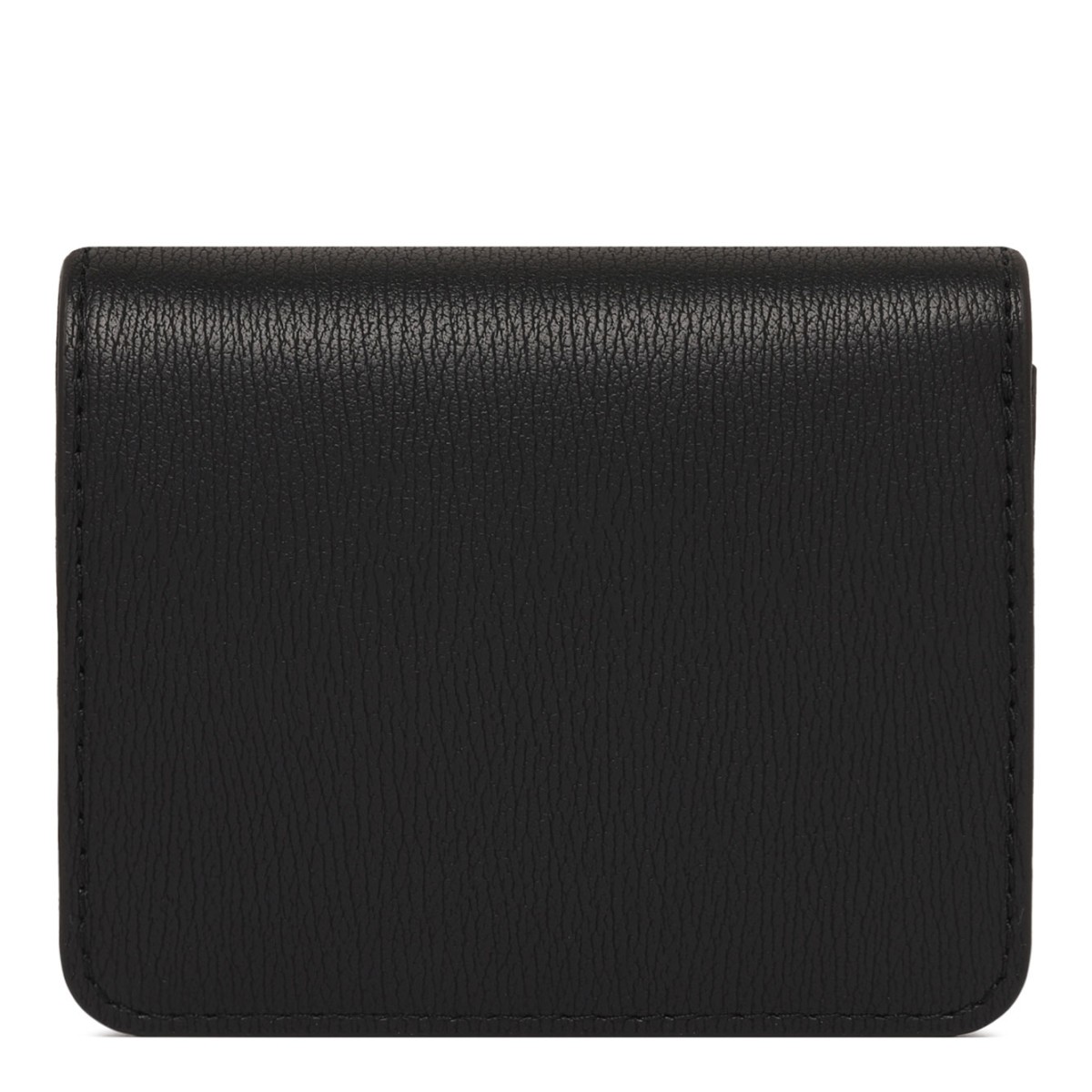 Black Logo Lettering Wallet