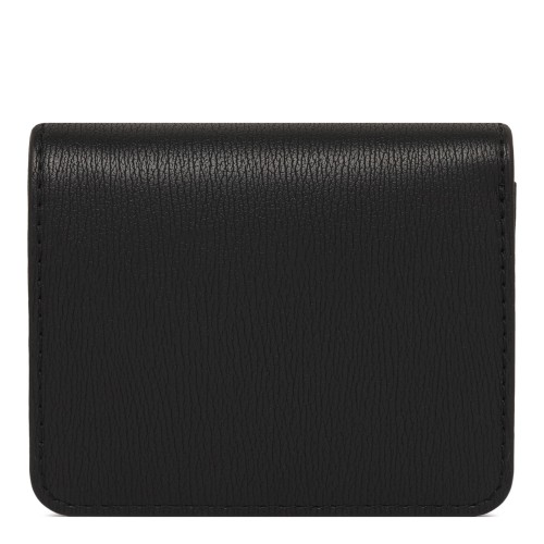 Black Logo Lettering Wallet