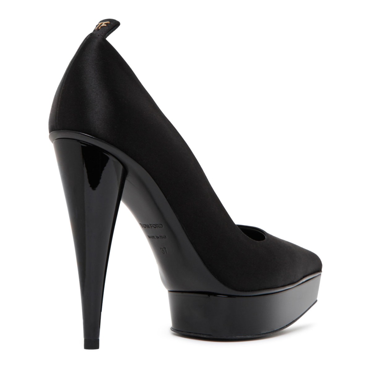 Black Platform Pumps