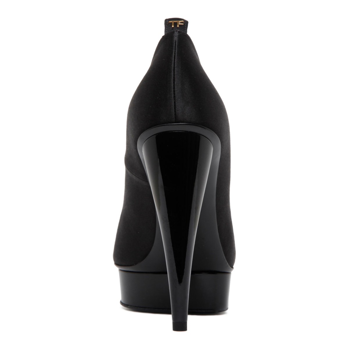 Black Platform Pumps