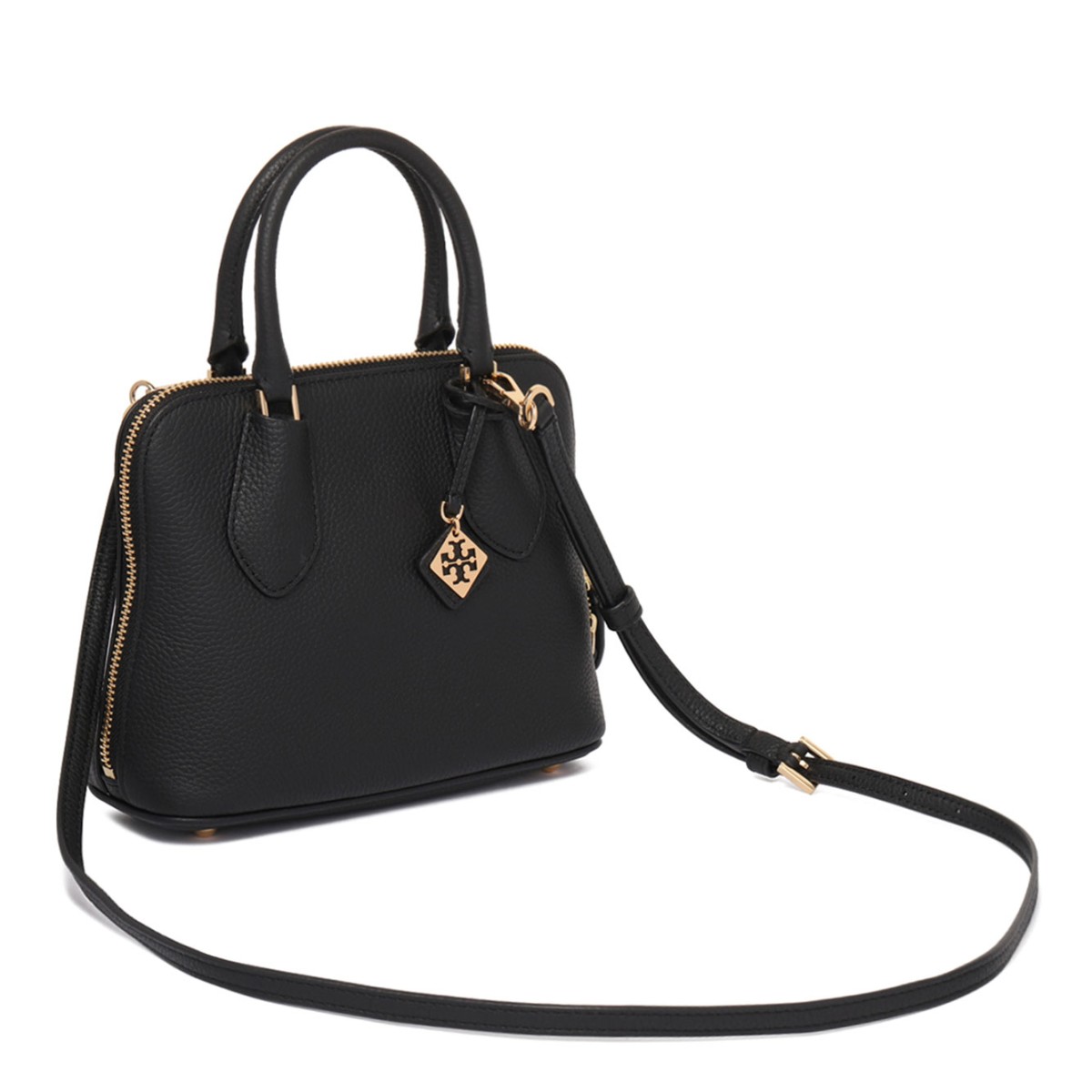 Black Mini Swing Satchel