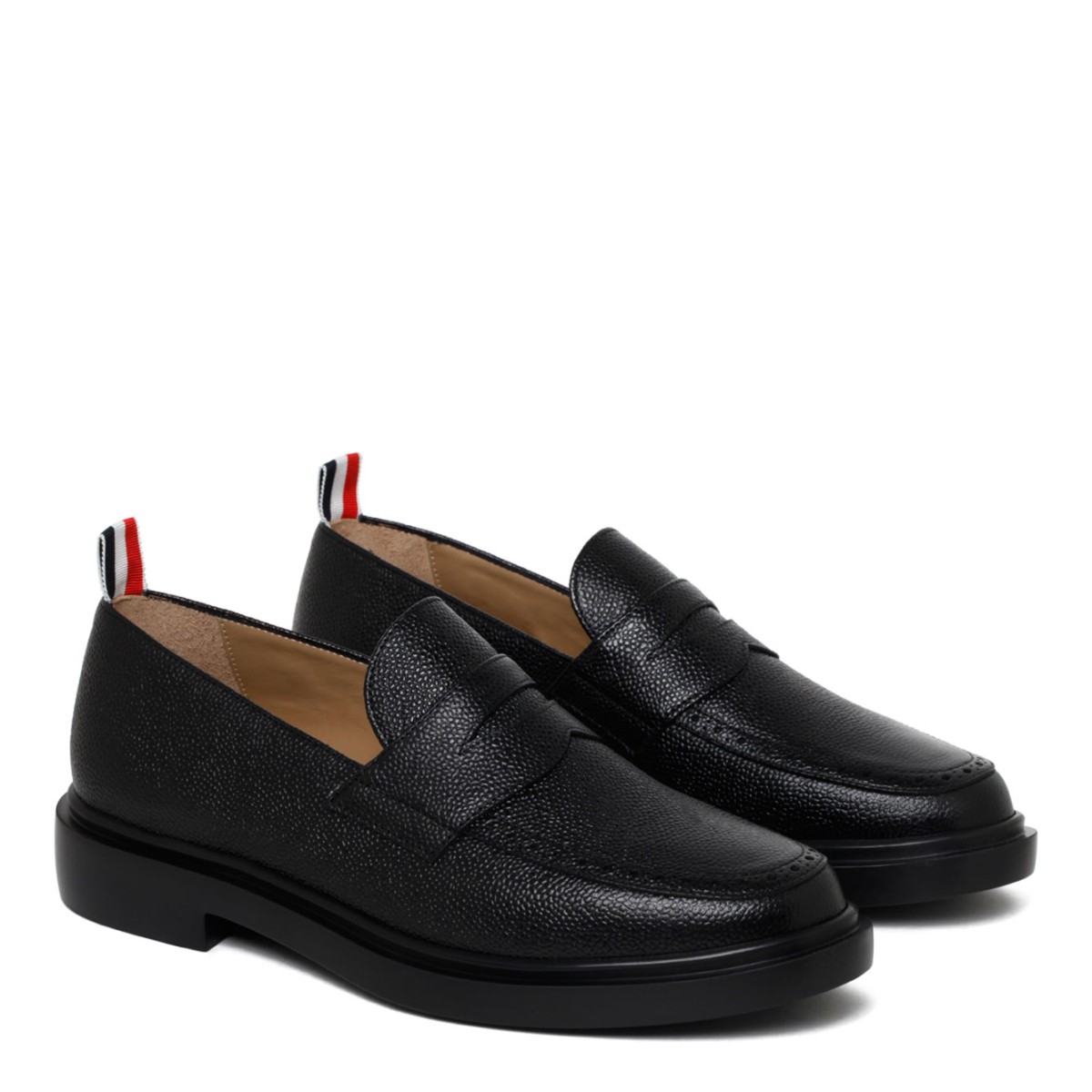 Thom Browne Black Penny Loafer