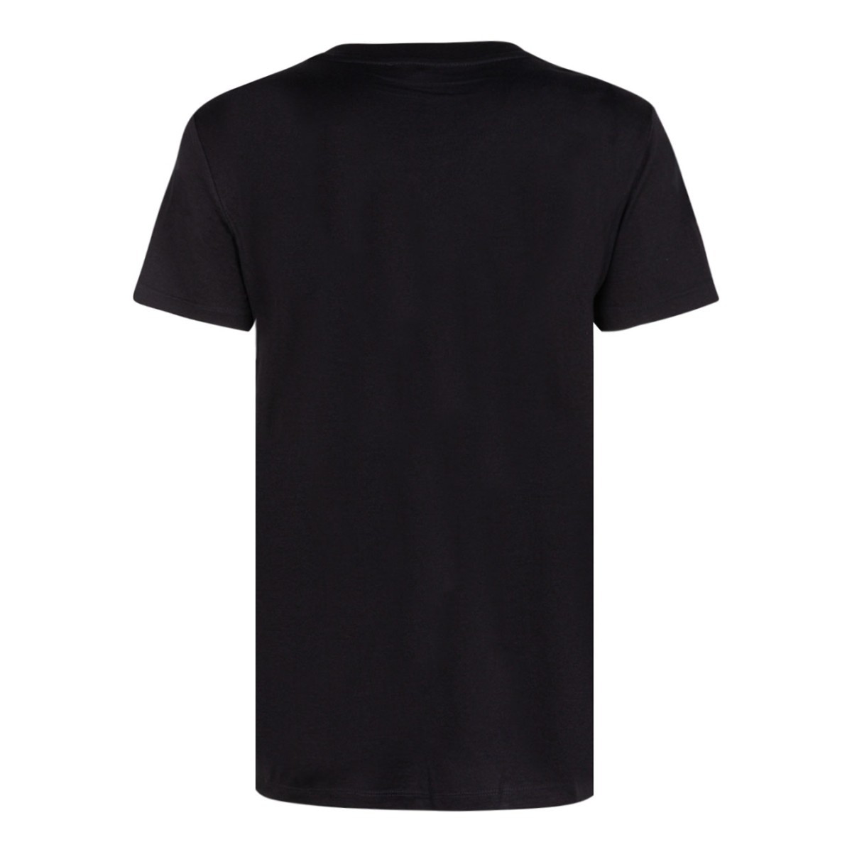 Black Logo Embroidered T-Shirt