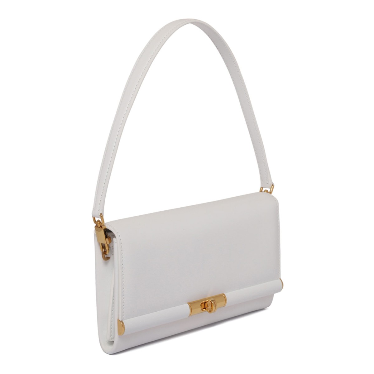 White Marlene Shoulder Bag