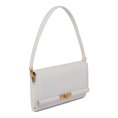White Marlene Shoulder Bag