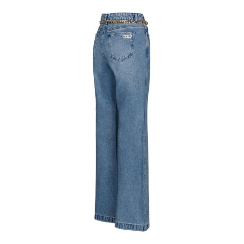 Blue Cotton Jeans