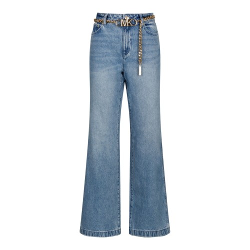 Blue Cotton Jeans