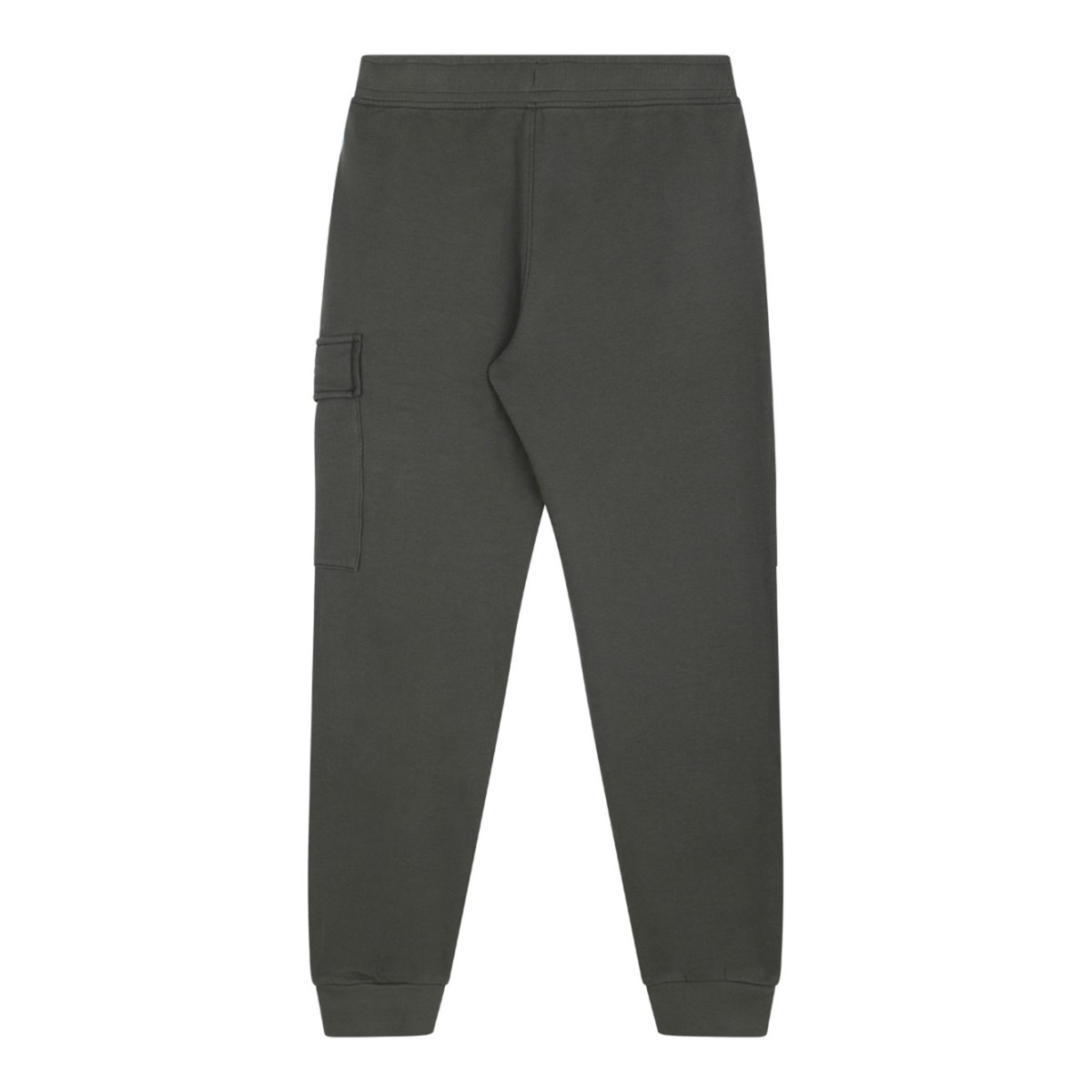 Dark Green Len Detail Track Pants