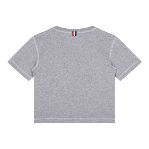 Grey Graphic Print T-Shirt 2