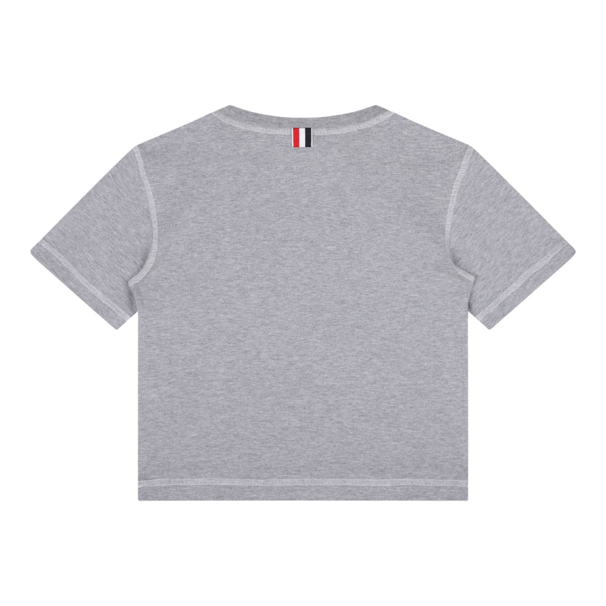 Grey Graphic Print T-Shirt