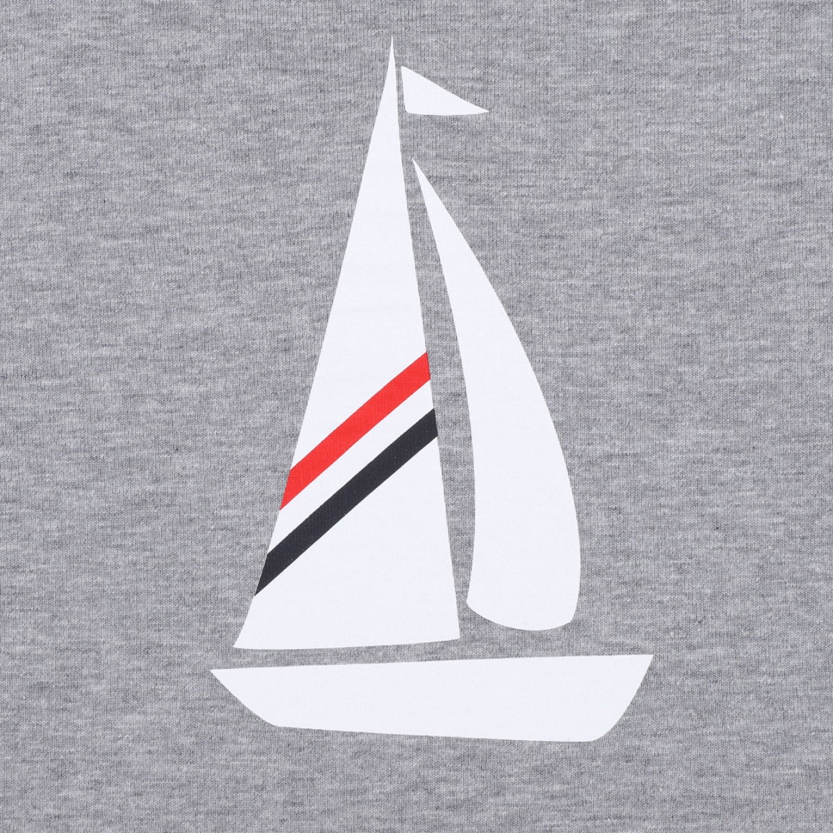 Grey Graphic Print T-Shirt