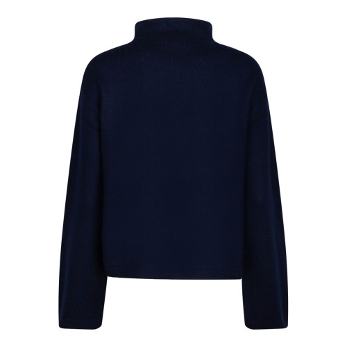Navy Blue Wool Jumper 2