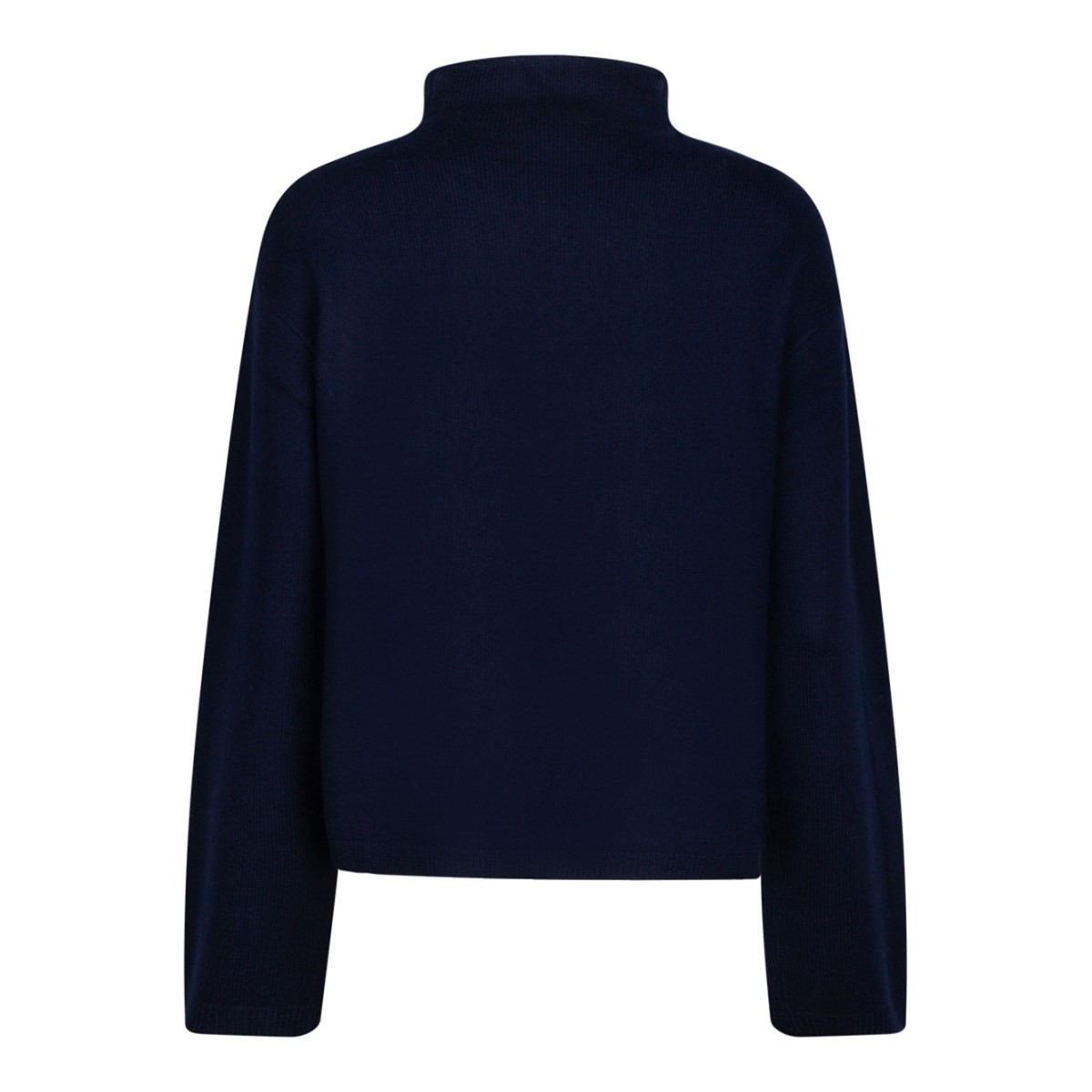 Navy Blue Wool Jumper