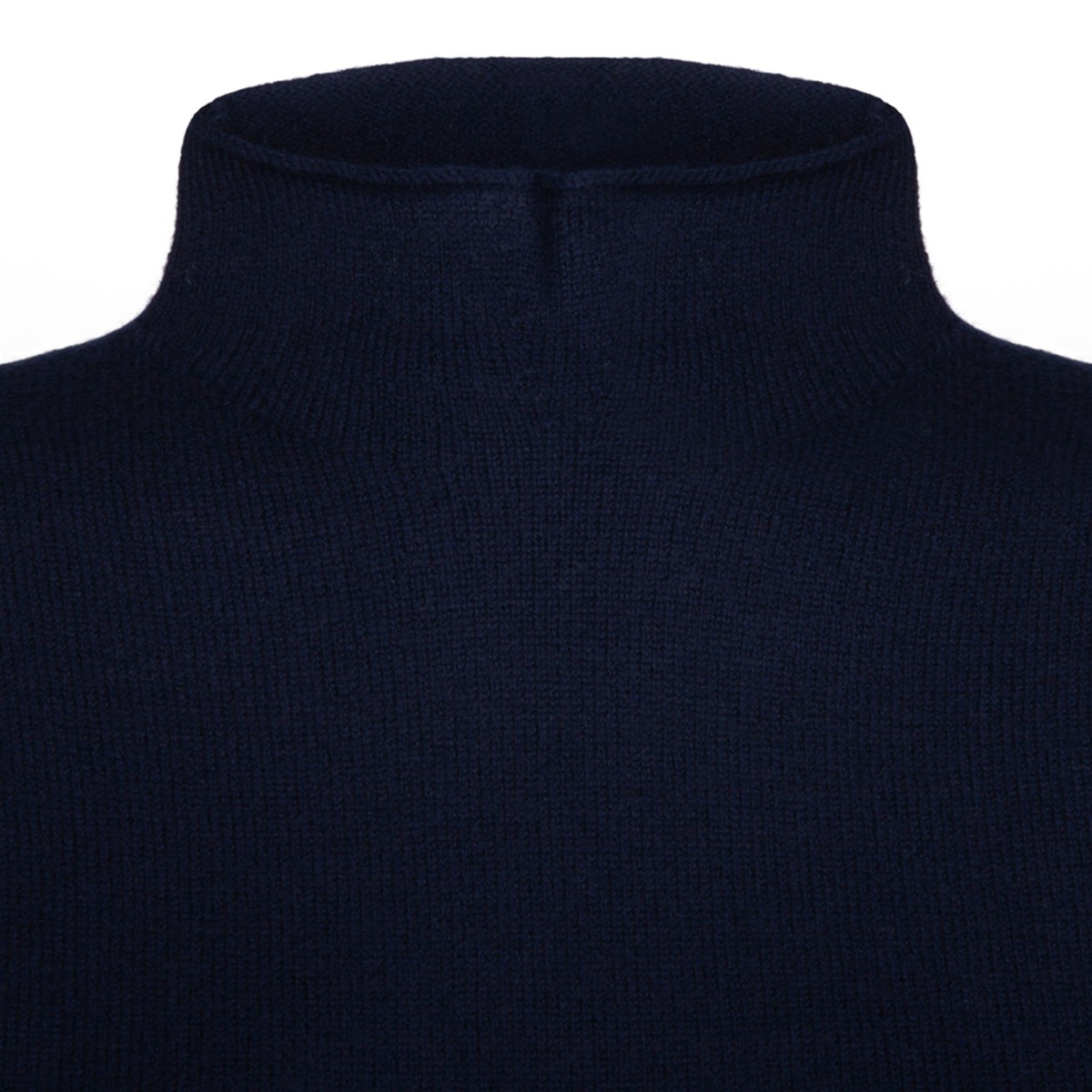 Navy Blue Wool Jumper