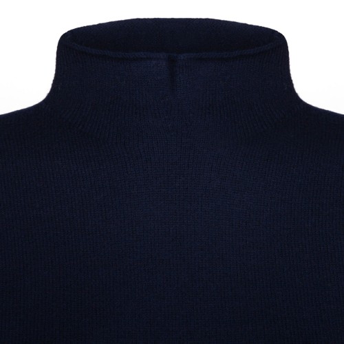 Navy Blue Wool Jumper