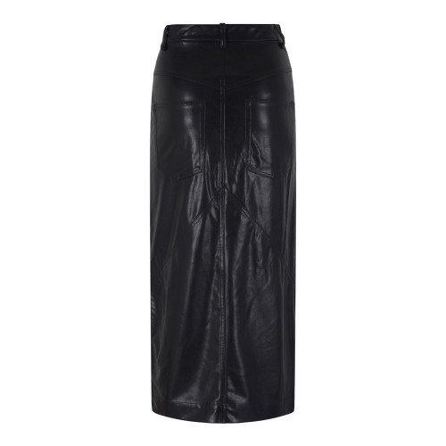 Black Breanne Midi Skirt 2
