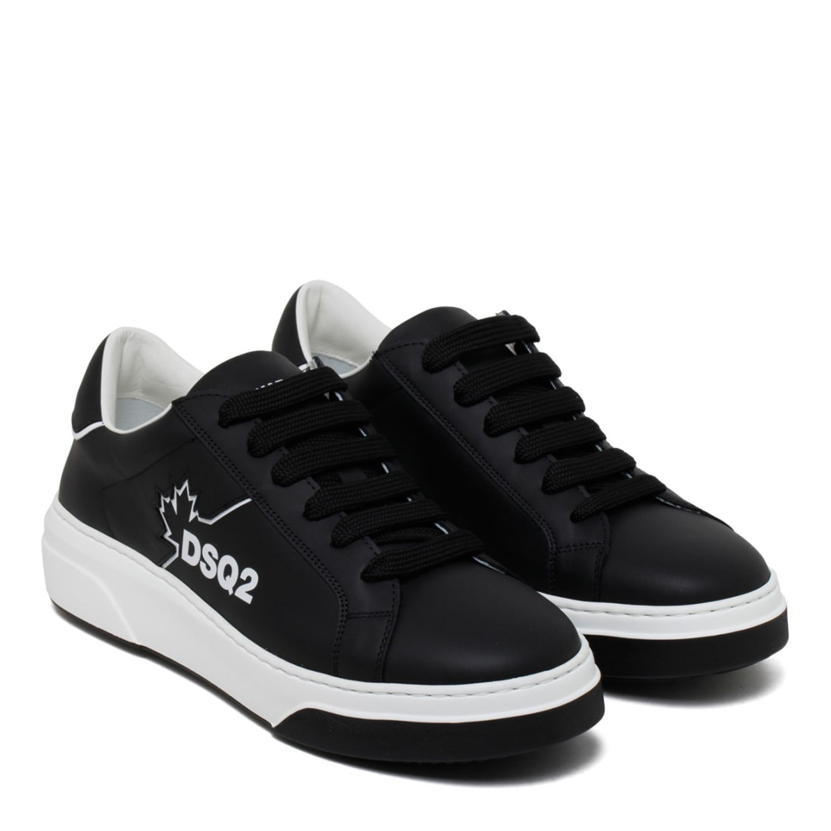 Dsquared2 Black Bumper Sneakers