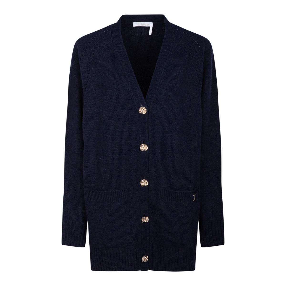 Navy Blue Cardigan