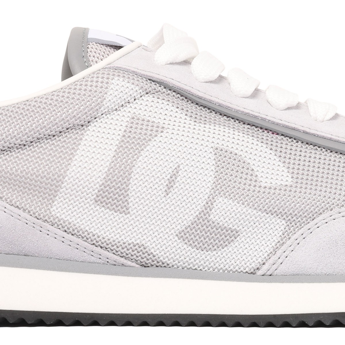 White And Grey DG Cushion Sneaker