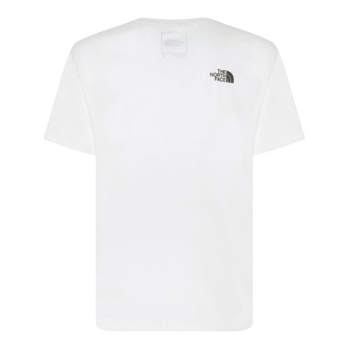 White Logo Print T-Shirt 2