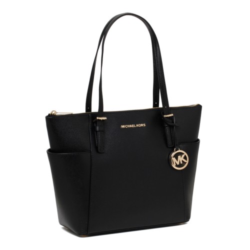 Black Jet Set Tote Bag