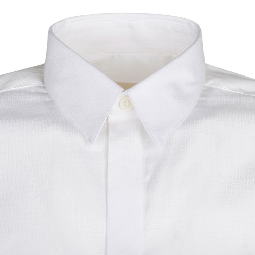 White Logo Plaque Shirt