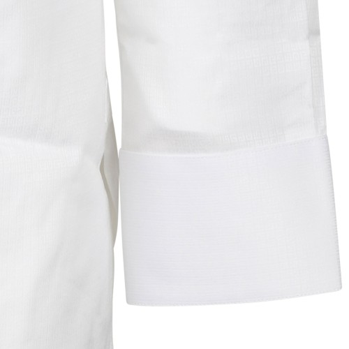 White Logo Plaque Shirt