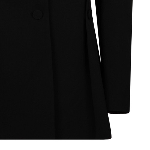Black Virgin Wool Blazer