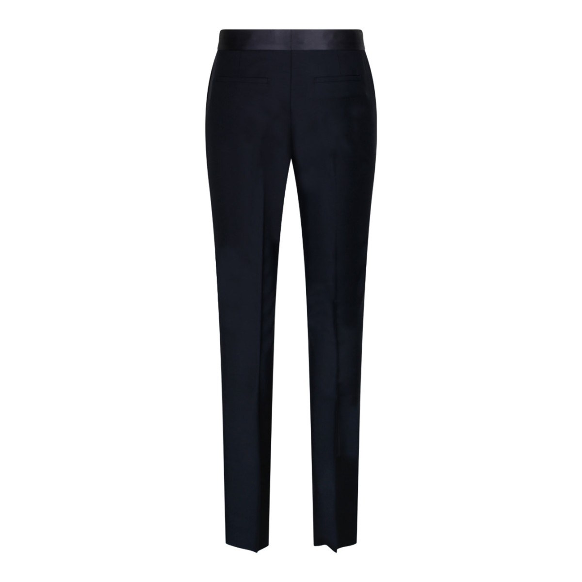 Night Blue Wool Trousers